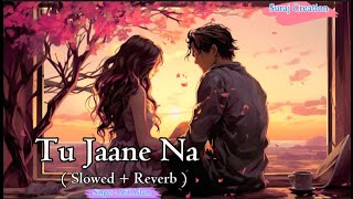 Tu Jaane Na  Slowed  Reverb  Atif Aslam  From  Ajab Prem Ki Ghazab Kahani  Suraj Creation [upl. by Relyhs]