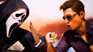 Mortal Kombat 1  Ghostface amp Johnny Cage Interaction Dialogue [upl. by Palermo]