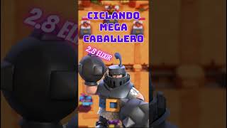 CICLANDO MEGACABALLERO CLASH ROYALE [upl. by January]