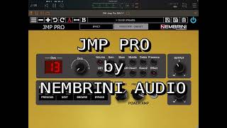 JMP Pro  Preamp plugin by Nembrini Audio Guitar and bass demo [upl. by Seel604]