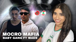 🇱🇧 🇲🇦  BABY GANG  MOCRO MAFIA FT MAES Reaction [upl. by Abehs]