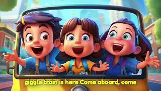 Giggle Train Adventure  Fun Animated Train Adventure  Fun Song for Toddlers amp Kids [upl. by Atiekahs789]