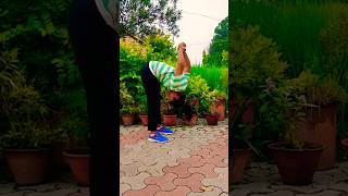 Wide folde behind hand yoga fithelthmotivation video [upl. by Gitt]