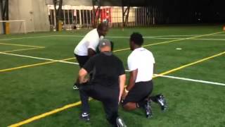 NFL Fullback Drills [upl. by Pazice]