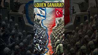 🔥⚔️¿Quién Ganaría En Una Guerra Entre Israel Y Turquía 🇮🇱💥🇹🇷 curiosidades israel turquia war [upl. by Dorr]