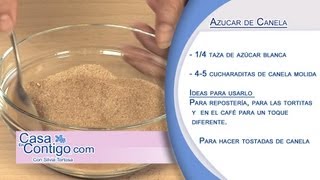 Como hacer azúcar con Canela [upl. by Aiht]