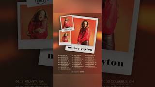 Mickey Guyton  Fall Headlining Tour with CMT On Sale Now Tickets at mickeyguytoncom shorts [upl. by Eityak]