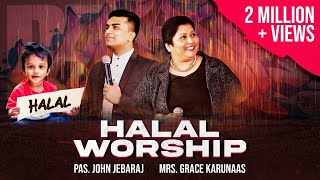 Halalexuberant worshipJohnJebarajGrace Karunaas Tamilchristiannewsong JohnJebarajGraceKarunaas [upl. by Gaivn693]