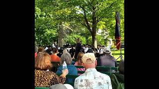 1st Brigade Band concert at the Octagon House Watertown Wisconsin 92023 [upl. by Elise]