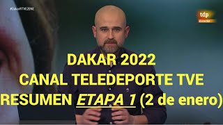 Dakar 2022 Resumenes de etapa del canal Teledeporte [upl. by Charlie]