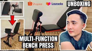 Unboxing MultiFunction BENCH PRESS SitUp Board for HOME workout  Assembling Tutorial [upl. by Jeffie405]