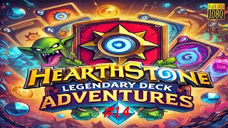 Hearthstone Legendary Deck Adventures Episode 14  Quest Of Packs [upl. by Sicnarf612]