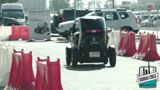 PTV in Dubai Chad and Ollie check out the Renault Twizy [upl. by Blackington]