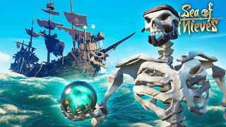 Solo Skelly Curse Grind in Sea of Thieves [upl. by Arobed227]