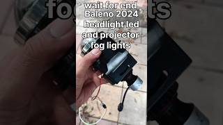 BALENO 2024 PROJECTOR FOG LIGHTS INSTALLED 🙀 shorts baleno foglights carporium [upl. by Ladnor]