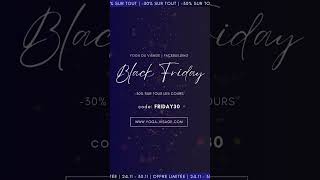 BLACK FRIDAY  CODE FRIDAY30  Yoga du Visage shorts [upl. by Eelyme]