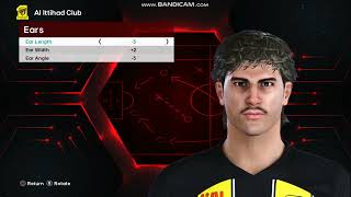 PES 2021 How to create Jota Filipe 🇵🇹 Al Ittihad [upl. by Carrissa311]