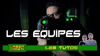 Tuto  Les équipes au Laser Game [upl. by Hutner]