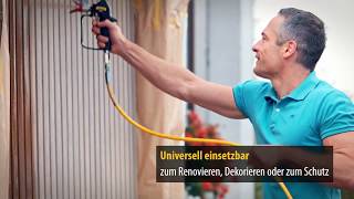 Wagner Airless Sprayer Plus  Anwendung [upl. by Flavia]