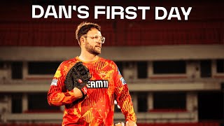 Head coach Daniel Vettoris first day  Sunrisers Hyderabad [upl. by Alonzo192]