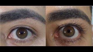 maquillaje de pestañas súper natural para hombre [upl. by Hnacogn]