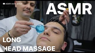 ASMR MASSAGE Like A Space Travel  Long Asmr Head Massage [upl. by Rab]