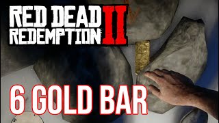 6 gold bars RDR 2  cara mendapatkan 6 gold bar red dead redemption 2 quotlandmarks of richesquot [upl. by Allyce]