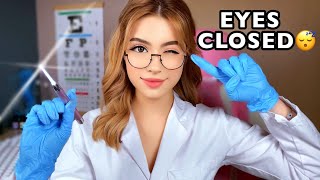 ASMR Cranial Nerve Exam but EYES CLOSED 👀 Doctor ASMR for Sleep ❤️ Follow my Instructions [upl. by Nekcerb]