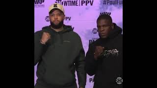 Deron Williams and Frank Gore face off 🥊  shorts [upl. by Zilef]