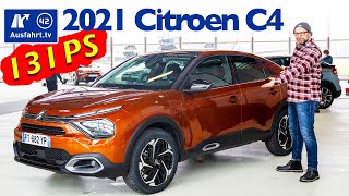 2021 Citroen C4 PureTech 130 EAT8 Shine Kaufberatung Test deutsch Review Fahrbericht Ausfahrttv [upl. by Breh487]