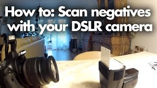 How to Scan negatives with your DSLR camera [upl. by Acina]