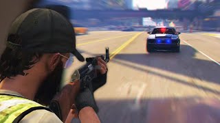 Shootout from a van Dundee NoPixel [upl. by Haon]