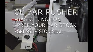 Haas CL1 Bar Pusher Overview Haas Automation Inc [upl. by Ulick]