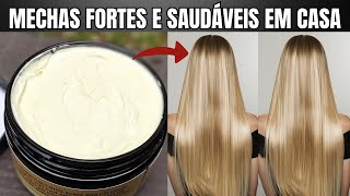 COMO TRATAR DE CABELOS COM MECHAS MECHAS FORTES E SAUDÁVEIS [upl. by Cresida]