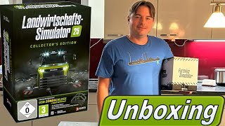 Unboxing LS25 Ich habe die landwirtschaftssimulator25 Collectors Edition bekommen und das war drin [upl. by Slavic]