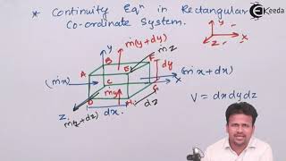 Continuity Equation in Rectangular Coordinate  Fluid Kinematics  Fluid Mechanics 1 [upl. by Susannah]