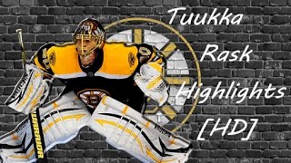 Tuukka Rask 40 Highlights HD [upl. by Daukas]