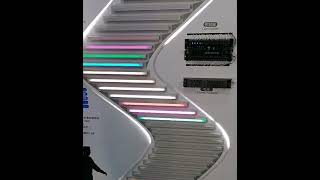 DIY Motion Sensing LED Stair Lights Kit  superlightingled [upl. by Adnilema]