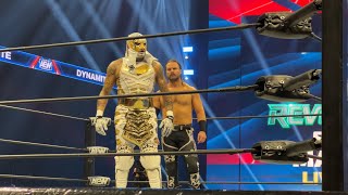 Fancam Hangman Adam Page vs Penta El Zero Miedo AEW Dynamite Savannah GA 12424 [upl. by Llenroc]