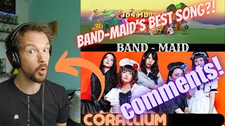 BAND  MAID  Corallium COMMENTS Video [upl. by Kennan176]