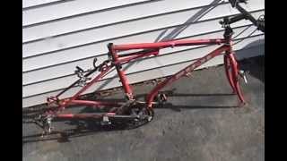 Fuji folding bike  rebuild project  intro [upl. by Ymled808]