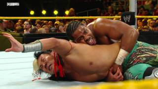 WWE NXT Yoshi Tatsu vs JTG [upl. by Anahgem]