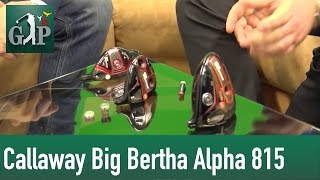 Callaways Big Bertha Alpha 815  Der neue CallawayDriver für 2015 im Golf Post StudioTalk [upl. by Berghoff]