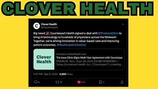 Clover Healths Next Big Move 🚀 CLOV Stock Soars as Iowa Clinic Partners with AI Tech for Midwest [upl. by Anaejer162]