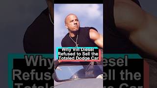 Why did Vin Diesel refuse to sell his totaled Dodge car after the accidentforyou celebrity fyp [upl. by Nawud547]