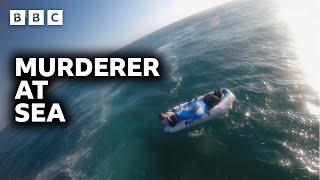 Murderer found fleeing the UK by dinghy  Saving Lives at Sea  BBC [upl. by Thain]