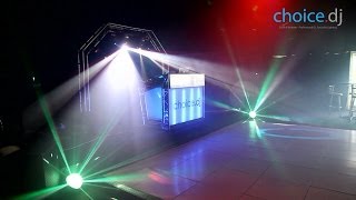 Mobile Disco Kent  CHOICEDj Light Show  Brickendonbury Conference Centre 12102013 [upl. by Celia]