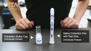 How to Use a COVID19 Rapid Antigen Test Kit Saliva Type  Self use [upl. by Delphina707]