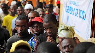 Angola Elections Residents of Luanda hopeful for smooth peaceful polls [upl. by Lenox]