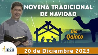 Novena Navidad l Dia 5 l Novena Aguinaldos l Padre Carlos Yepes l 2023 [upl. by Terrill]